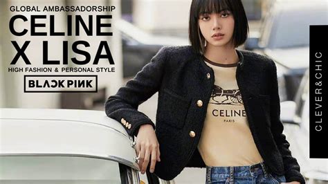 celine global ambassador lisa|Blackpink's Lisa On Her Personal Style And Becoming Celine's .